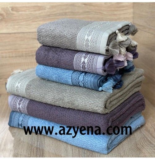 Ensemble Draps de Bain Très Épais - Pupilla Collection (6 Pièces)