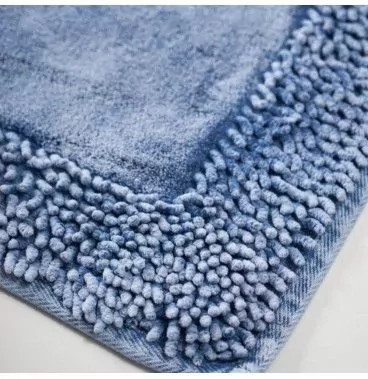 Tapis de Bain épais absorbante Haut Qualité Garantie 5 ans  Bleu Claire