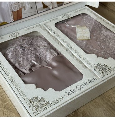 Pack de Lingerie Femme – 6 Pièces en Satin de Soie de Qualité
