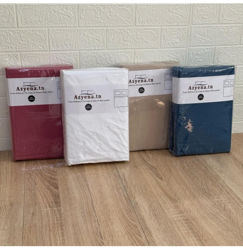 Housse de Matelas 3 Pièces 2 places Coton microfibre