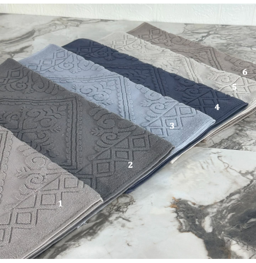 Tapis de pieds 100% coton épaisse 50*70 cm