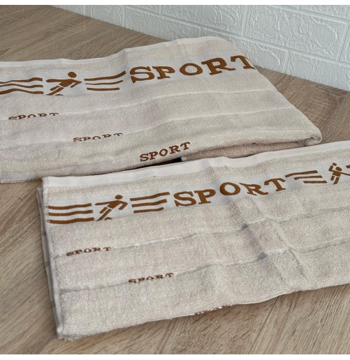 Ensemble de 2 Draps de bain en 100% Coton