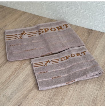Ensemble de 2 Draps de bain en 100% Coton