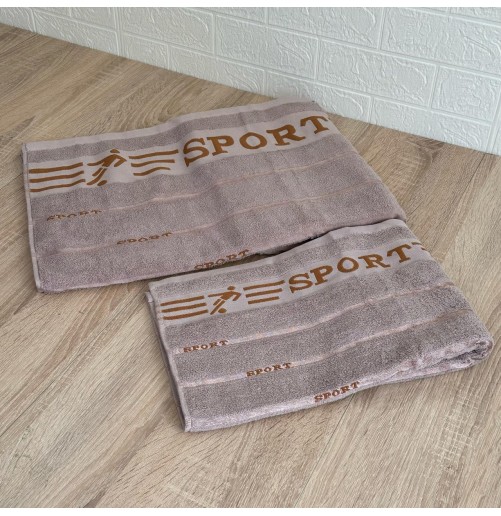 Ensemble de 2 Draps de bain en 100% Coton