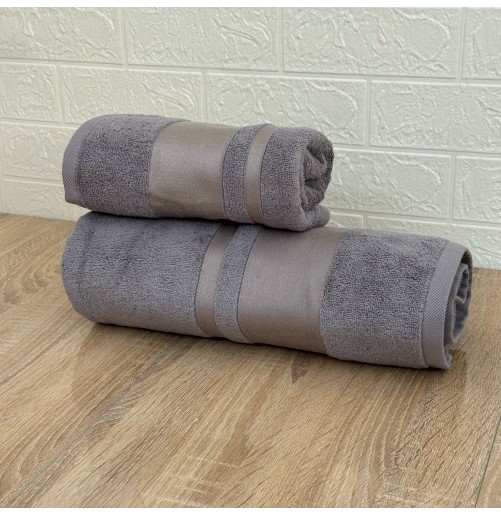 Lot de 2 Draps de Bain Épais en Coton Supérieur – Douceur & Absorption Maximales