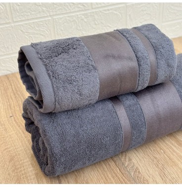 Lot de 2 Draps de Bain Épais en Coton Supérieur – Douceur & Absorption Maximales