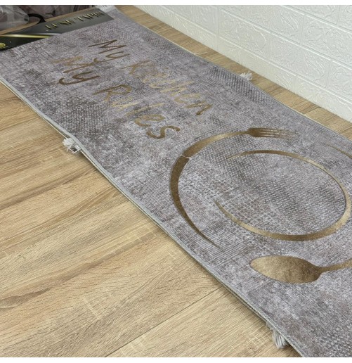Lot de 3 Tapis de Cuisine Antidérapants – Élégance & Confort pour une Cuisine Moderne