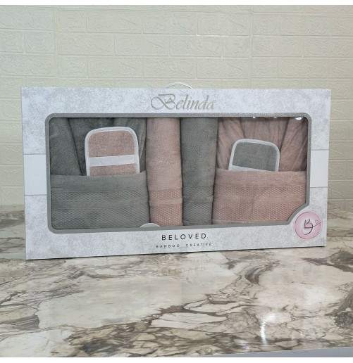 🛁 Coffret de Bain Luxe 8 Pièces en Bambou – Douceur, Qualité & Élégance