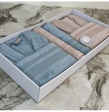 🛁 Coffret de Bain Luxe 8 Pièces en Bambou – Douceur, Qualité & Élégance