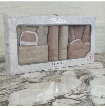 🛁 Coffret de Bain Luxe 8 Pièces en Bambou – Douceur, Qualité & Élégance