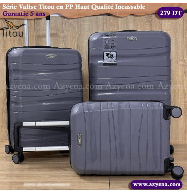 🧳 Ensemble de 3 Valises TITOU – Design Élégant & Résistant 🌟