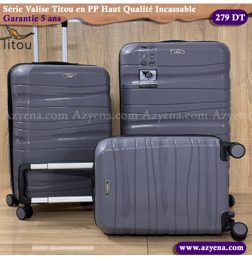 🧳 Ensemble de 3 Valises TITOU – Design Élégant & Résistant 🌟