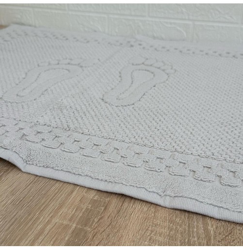 Tapis de pieds 100% coton épaisse 50*70 cm