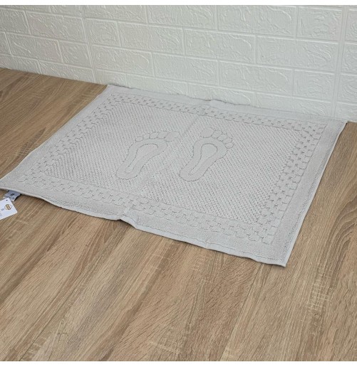 Tapis de pieds 100% coton épaisse 50*70 cm