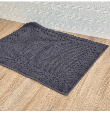 Tapis de pieds 100% coton épaisse 50*70 cm