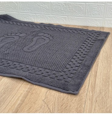 Tapis de pieds 100% coton épaisse 50*70 cm