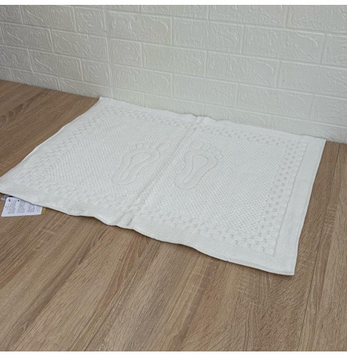 Tapis de pieds 100% coton épaisse 50*70 cm