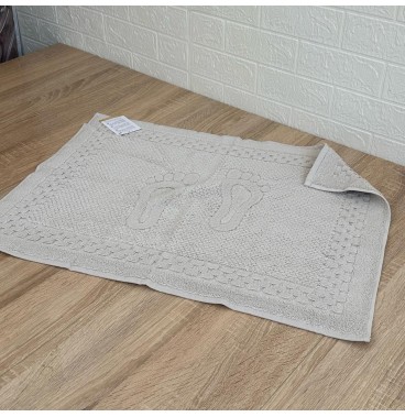 Tapis de pieds 100% coton épaisse 50*70 cm