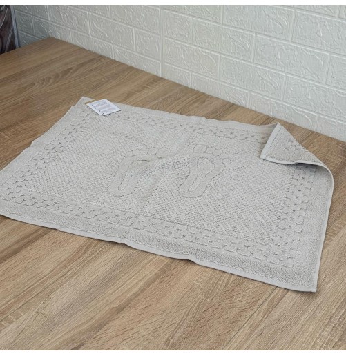 Tapis de pieds 100% coton épaisse 50*70 cm