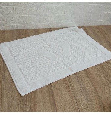 Tapis de pieds 100% coton épaisse 50*70 cm