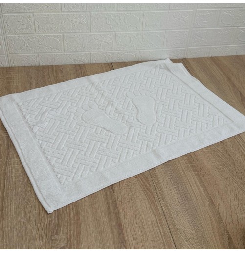 Tapis de pieds 100% coton épaisse 50*70 cm