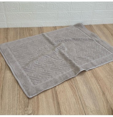 Tapis de pieds 100% coton épaisse 50*70 cm