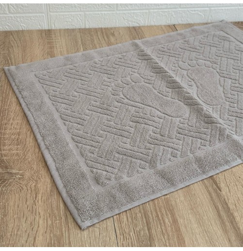 Tapis de pieds 100% coton épaisse 50*70 cm