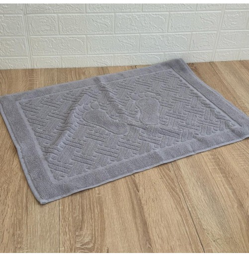 Tapis de pieds 100% coton épaisse 50*70 cm
