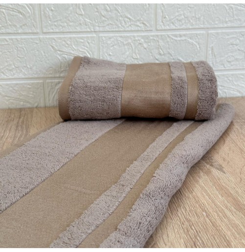 Lot de 2 draps de bain 90x50 cm – Coton doux et épais