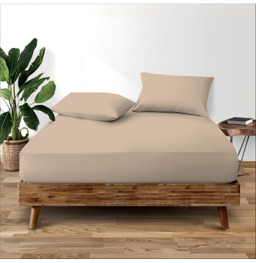 Housse de Matelas 3 Pièces 2 places Coton microfibre