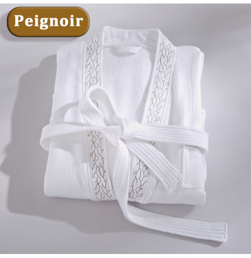 Peignoir de Bain Luxe Hôtel – 100 % Coton Pur pour Couple | Homme & Femme