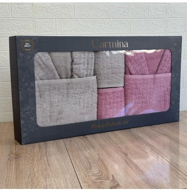 Coffret Linge de Bain Elle & Lui – 6 Pièces 100% Coton – Doux & Absorban