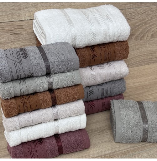 Offre spéciale linge de bain luxe – Lot 12 pièces en coton doux et absorbant