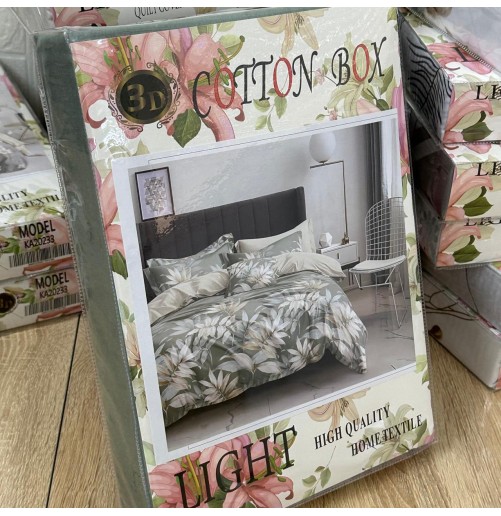 Parure de lit 4 pièces en coton microfibre – Douceur et confort