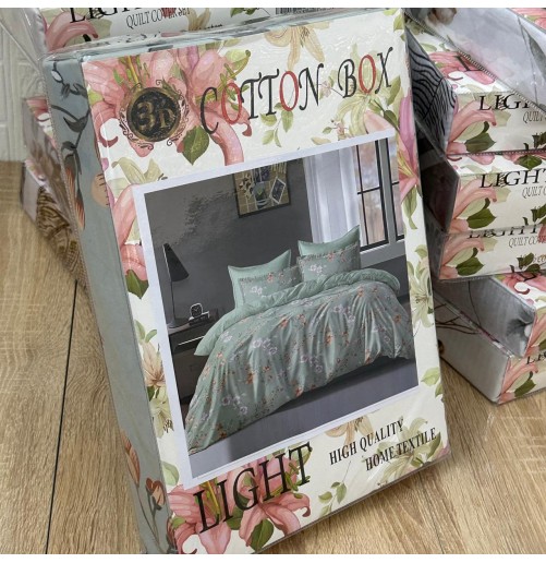 Parure de lit 4 pièces en coton microfibre – Douceur et confort