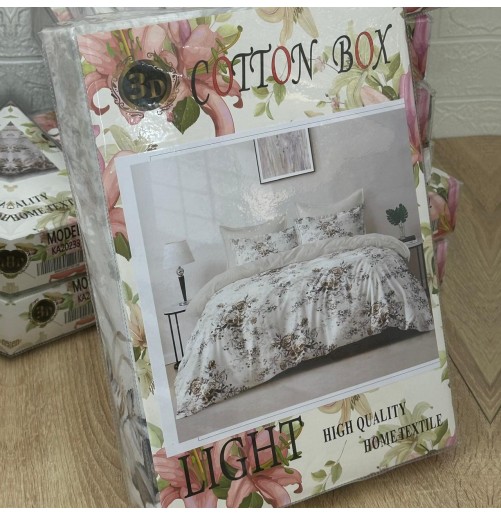 Parure de lit 4 pièces en coton microfibre – Douceur et confort