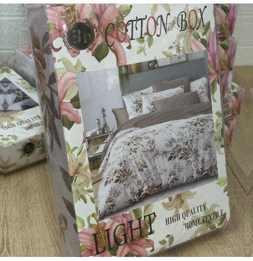 Parure de lit 4 pièces en coton microfibre – Douceur et confort