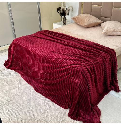 Plaid 2 places en polaire douce – Épais, chaud et grand format 220x240 cm 📝 D