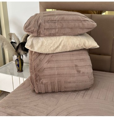 Couette Luxe en Fourrure de Lapin – 5 Pièces – Fabrication Azyena