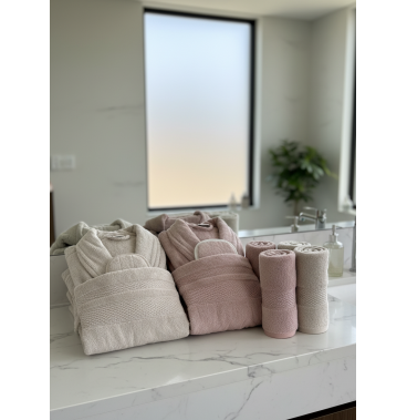 Coffret de Bain Luxe 8 Pièces en Bambou – Douceure