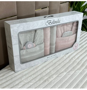 Coffret de Bain Luxe 8 Pièces en Bambou – Douceure