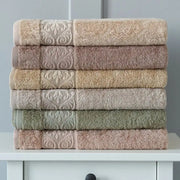 Pack 6 Serviettes de Bain Haut Gamme 50*90 cm de qualité bambou