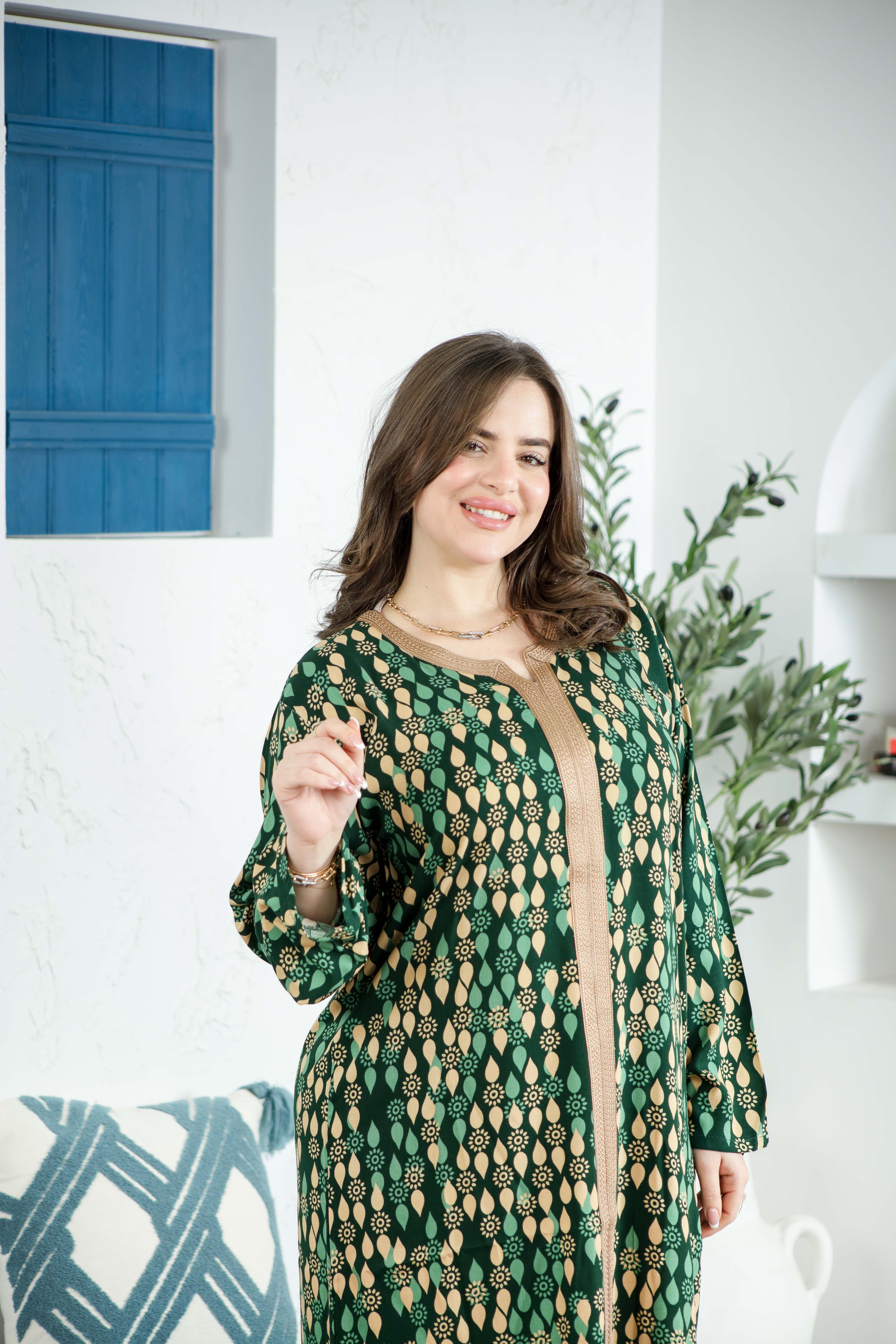 جبة تونسية زمنية - أناقة وراحة للصيف