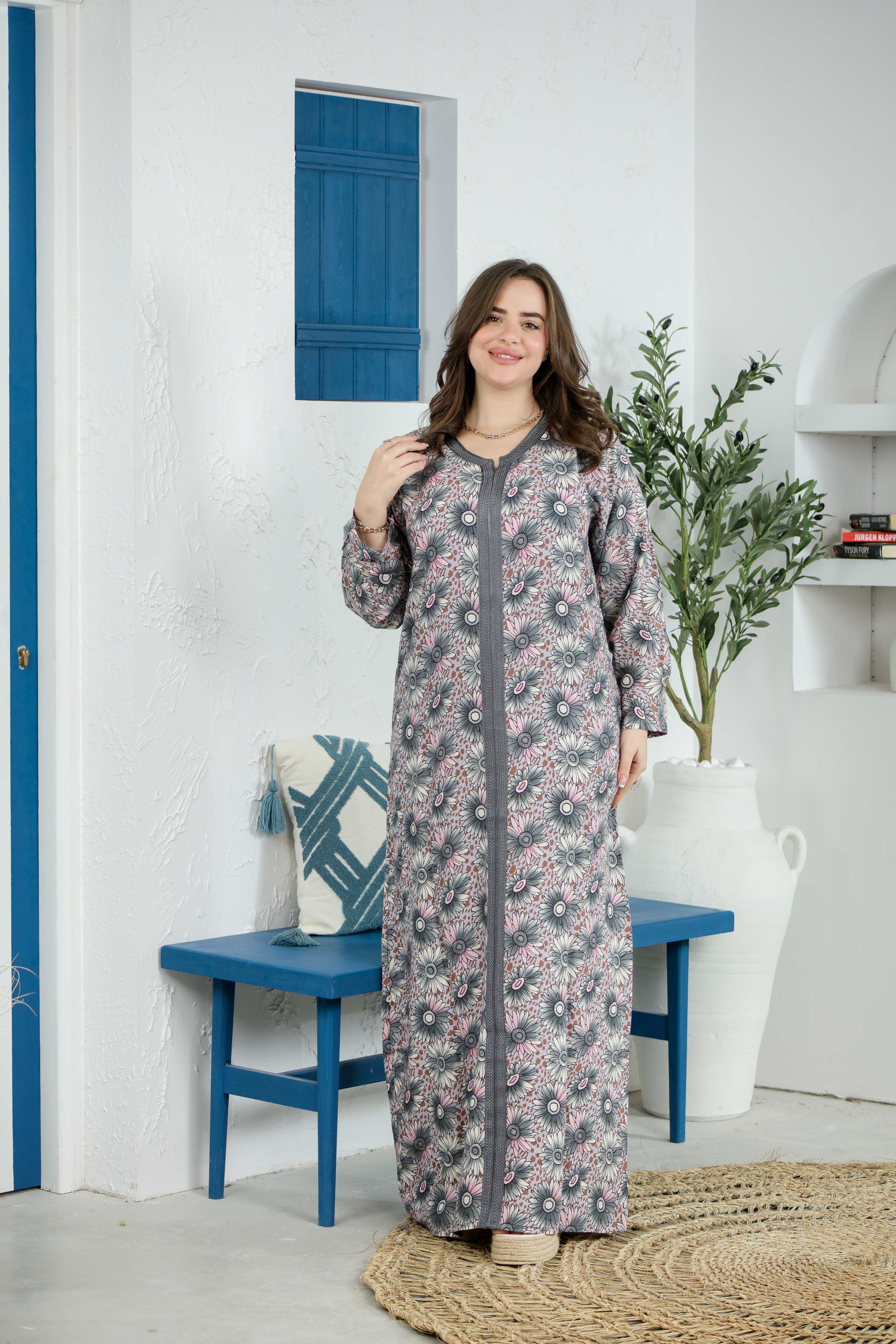 جبة تونسية زمنية - أناقة وراحة للصيف