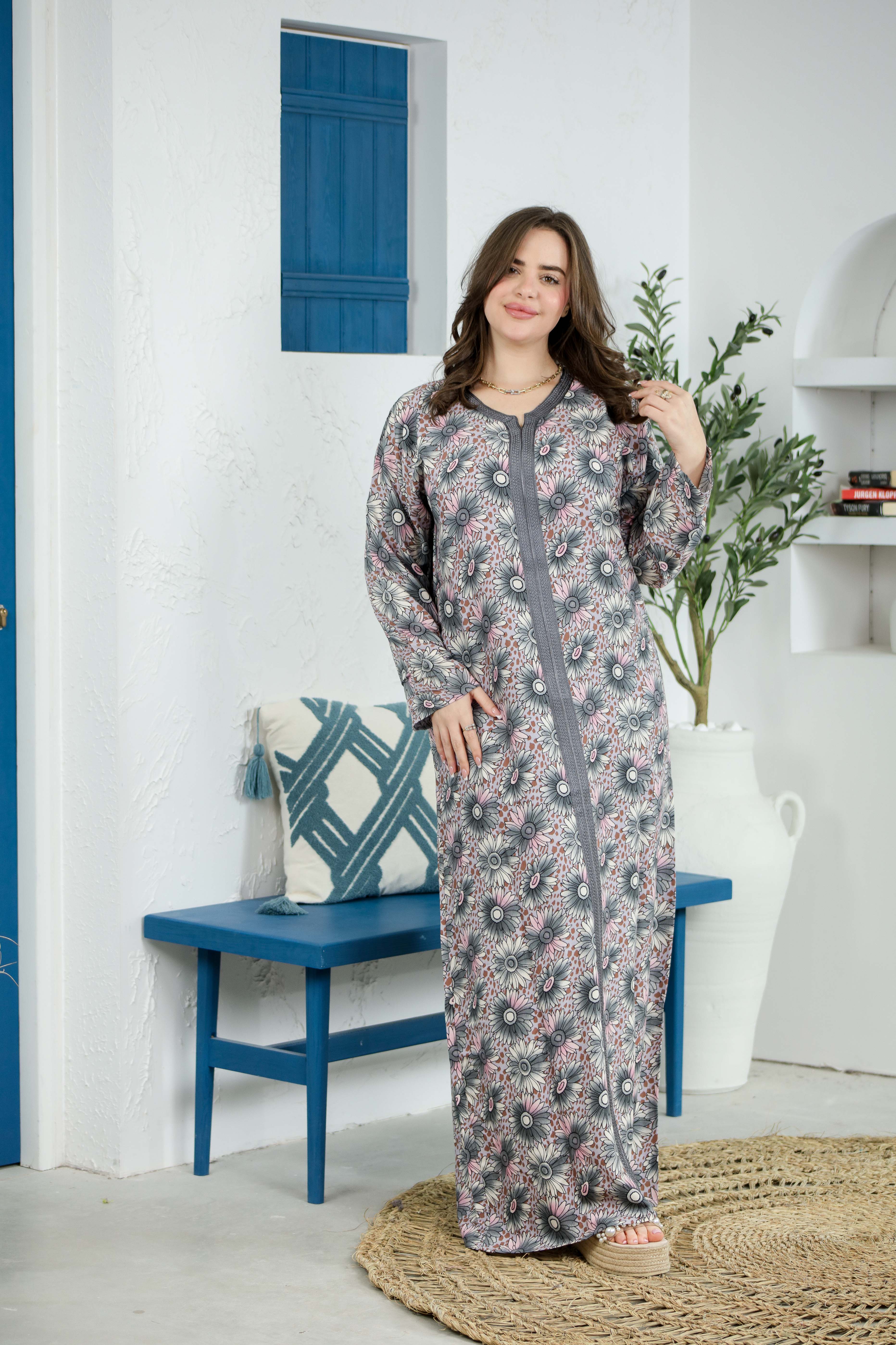 جبة تونسية زمنية - أناقة وراحة للصيف