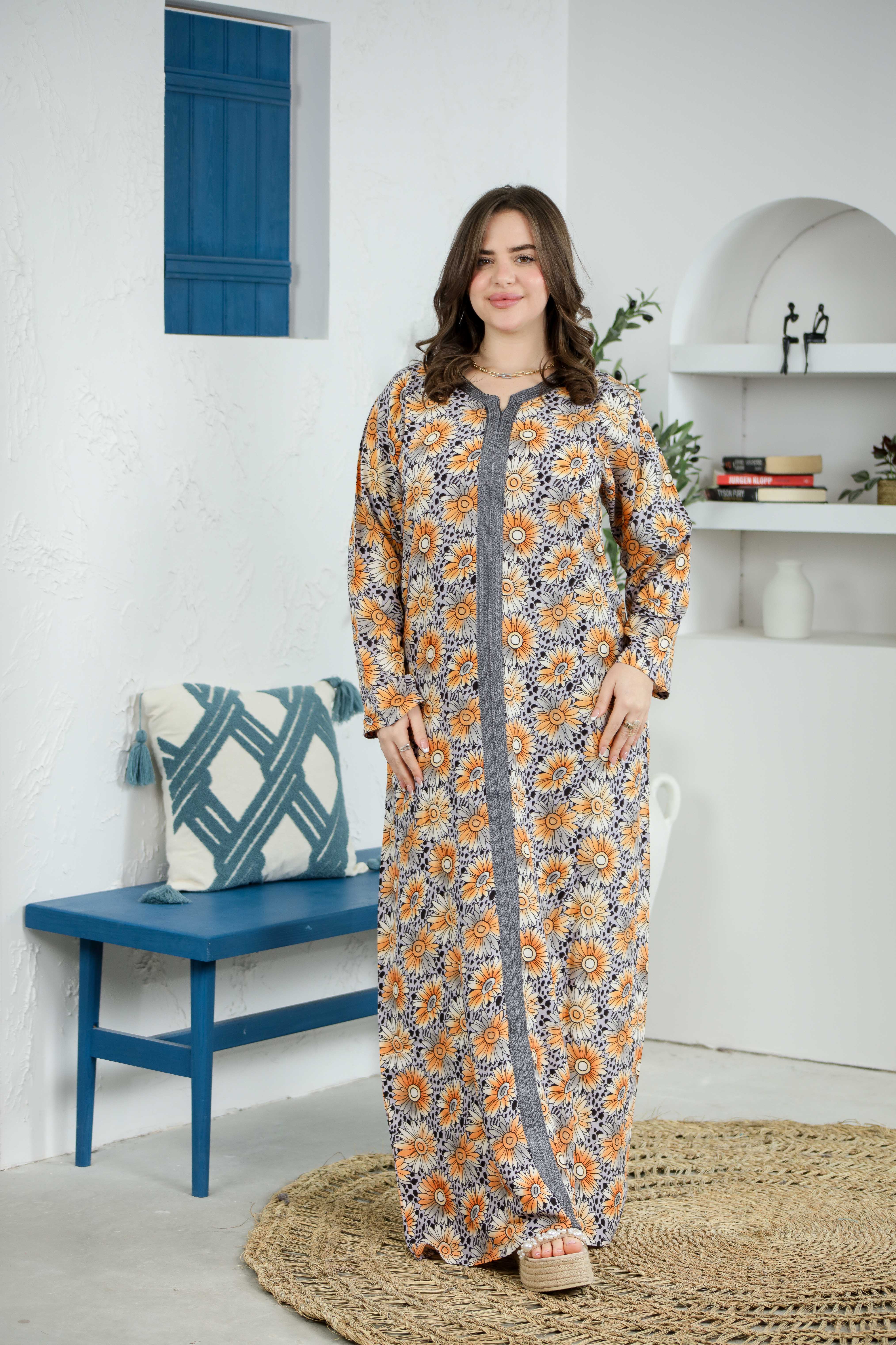 جبة تونسية زمنية - أناقة وراحة للصيف