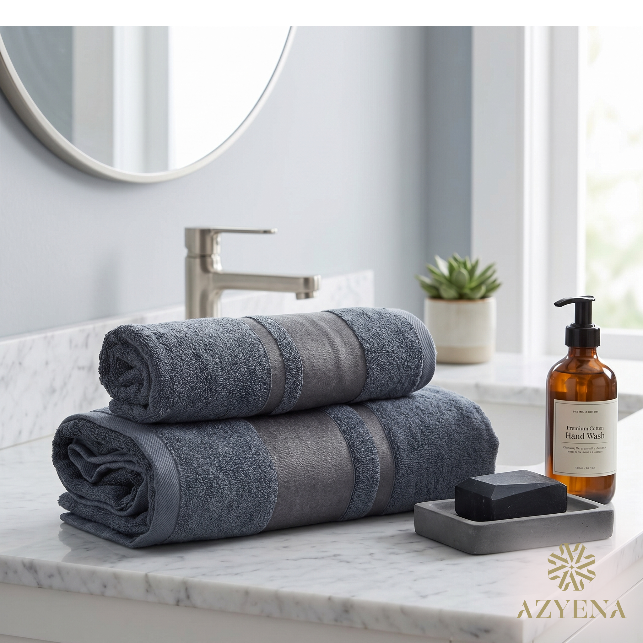 Ensemble Draps de Bain Coton 100% – Douceur et Absorption