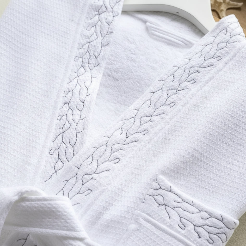 Peignoir de Bain Luxe Hôtel – 100 % Coton Pur pour Couple | Homme & Femme