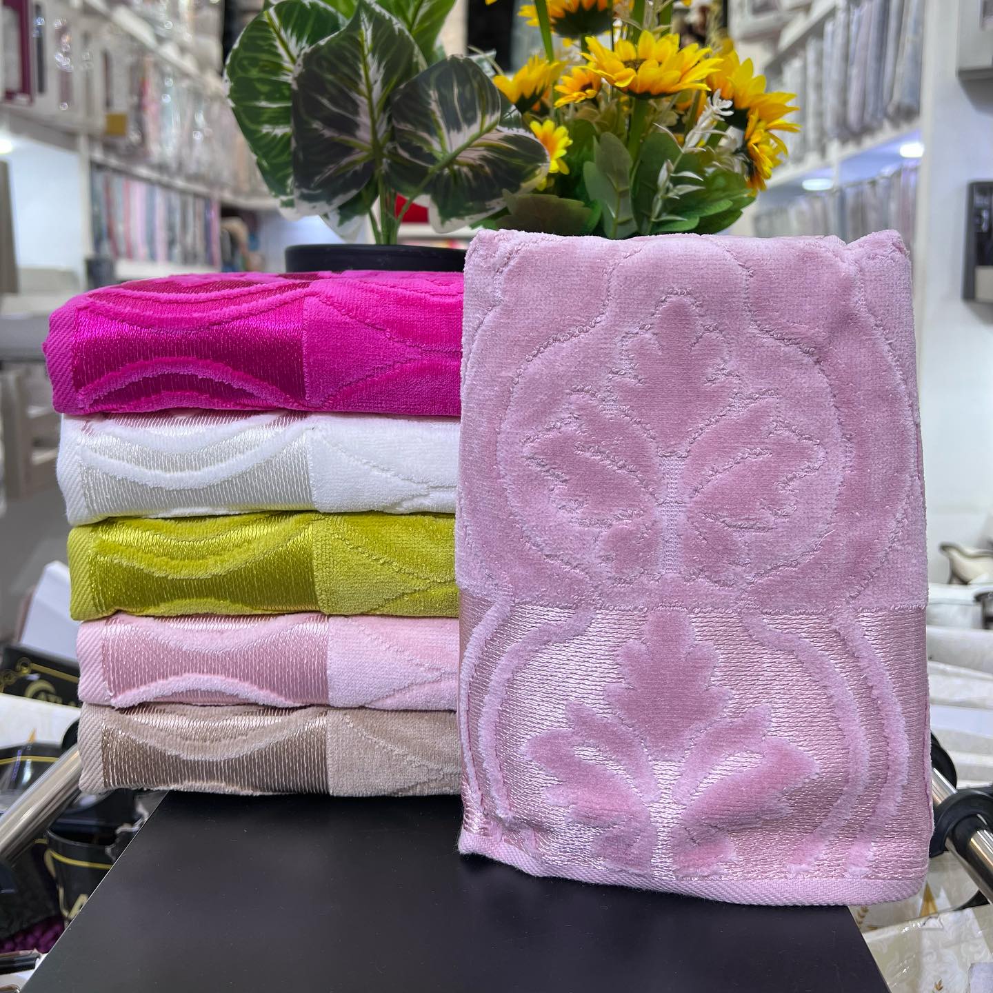 Pack de 6 serviettes 100% Coton , Epais de la marque PUPILLA