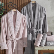 Ensemble Magnifique de Peignoirs Janset - 6 Pièces en Coton Turc de Qualité Supérieure